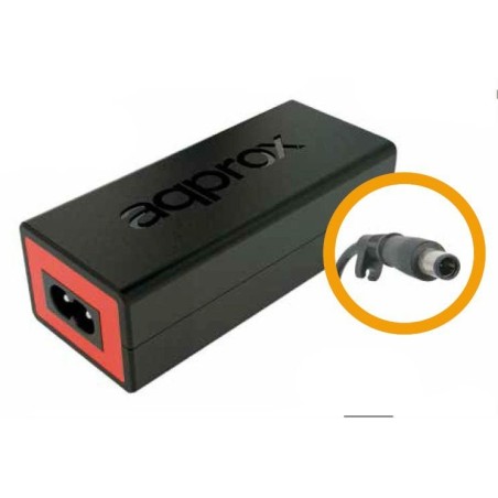 Approx cargador para portatiles hp appa01 90w 19vdc/4.74a clavija 7.4x5mm