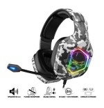 Auriculares gaming con micrófono spirit of gamer elite-h50 jack 3.5 camuflaje ártico