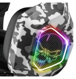 Auriculares gaming con micrófono spirit of gamer elite-h50 jack 3.5 camuflaje ártico