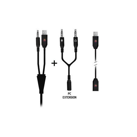 Auriculares gaming con micrófono spirit of gamer elite-h50 jack 3.5 camuflaje ártico