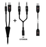 Auriculares gaming con micrófono spirit of gamer elite-h50 jack 3.5 camuflaje ártico