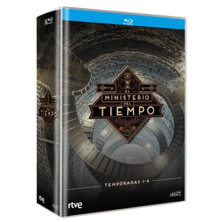 Pelicula el ministerio del tiempo (pack t1 a t4) blu-ray