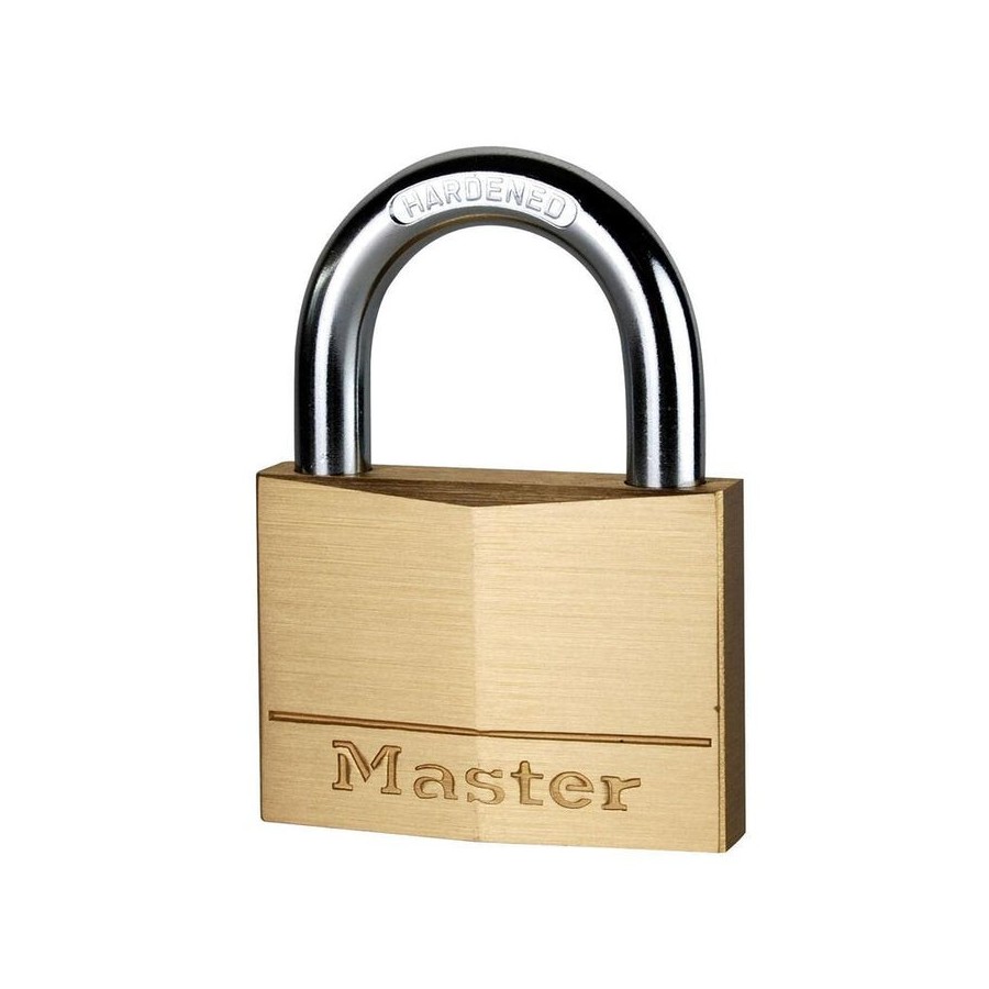 Master lock 70mm wide solid brass body padlock