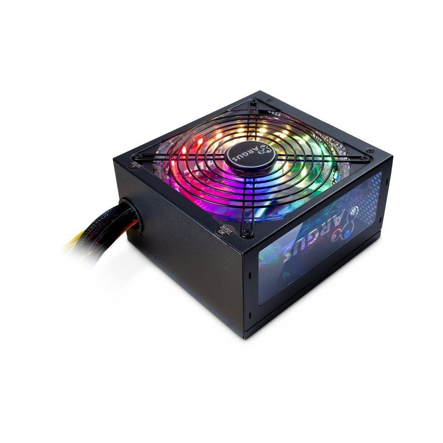 Fuente de alimentación inter-tech 500w argus rgb-500w ii 140mm lüfter retail