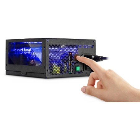 Fuente de alimentación inter-tech 500w argus rgb-500w ii 140mm lüfter retail
