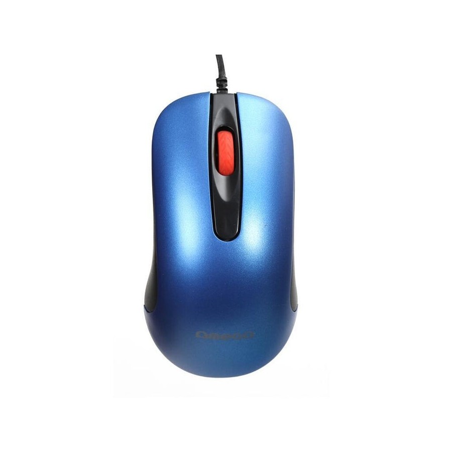 Omega raton xl optico usb 1000dpi om0520 azul