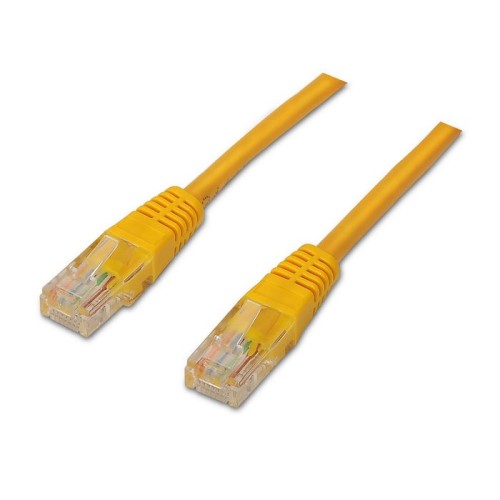 Aisens cable de red rj45 cat.6 utp awg24 - 3m - amarillo