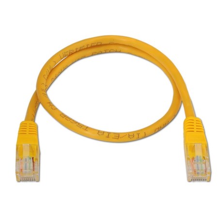 Aisens cable de red rj45 cat.6 utp awg24 - 3m - amarillo