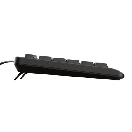 Teclado español trust primo usb teclas silenciosas negro 23883