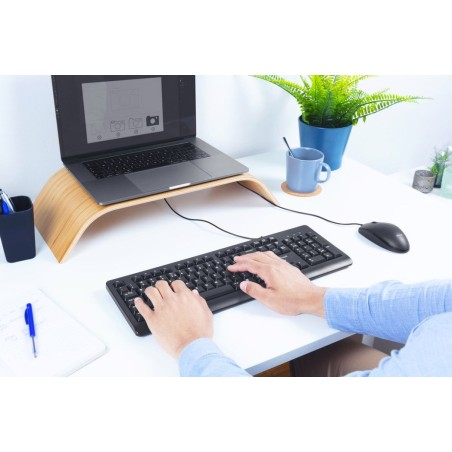 Teclado español trust primo usb teclas silenciosas negro 23883