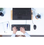 Teclado español trust primo usb teclas silenciosas negro 23883