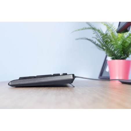 Teclado español trust primo usb teclas silenciosas negro 23883