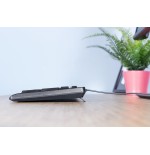Teclado español trust primo usb teclas silenciosas negro 23883