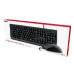 Trust primo teclado ratón incluido usb qwerty español negro