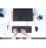 Trust primo teclado ratón incluido usb qwerty español negro