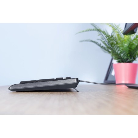 Trust primo teclado ratón incluido usb qwerty español negro