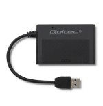 Adaptador qoltec para 2.5 "sata3   usb3.0 hdd / ssd