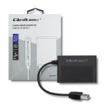 Adaptador qoltec para 2.5 "sata3   usb3.0 hdd / ssd