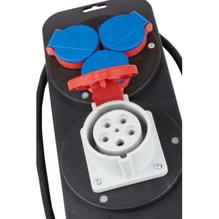 Brennenstuhl 1151600010 unidad de distribución de energía (pdu) negro, azul, rojo 4 salidas ac