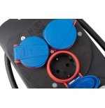 Brennenstuhl 1151600010 unidad de distribución de energía (pdu) negro, azul, rojo 4 salidas ac