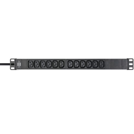 Brennenstuhl regleta rack alu-line 19 "12 vías, 12xc13 2m 1390007112