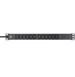 Brennenstuhl regleta rack alu-line 19 "12 vías, 12xc13 2m 1390007112