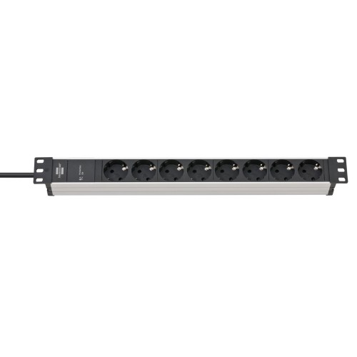 Brennenstuhl regleta rack alu-line 19 "8 vías 2m 1390007308