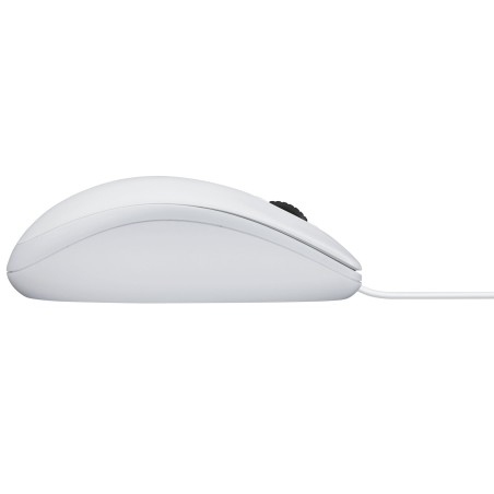 Logitech raton b100 optico blanco 910-003360