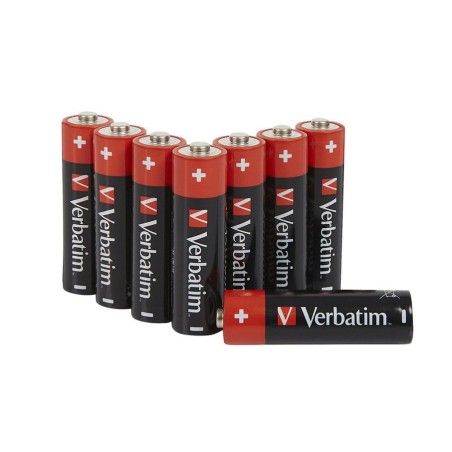 Verbatim bateria alcalinas mignon aa lr6 pack 8  49503