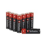 Verbatim bateria alcalinas mignon aa lr6 pack 8  49503