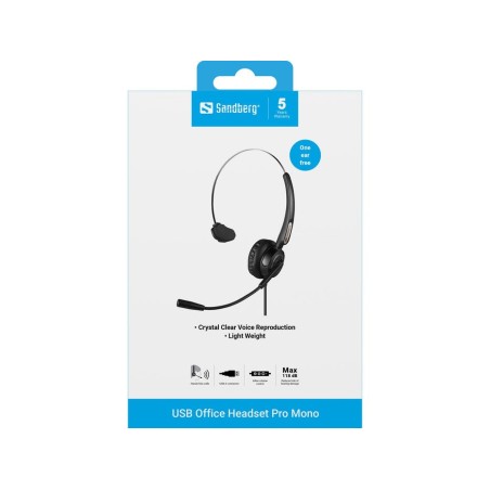 Sandberg usb office headset pro mono usb