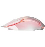 Raton gaming defender cyber mb-560l blanco 7-colores luz de fondo