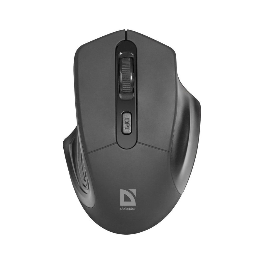 Defender ratón óptico bluetooth  mb-345 rf negro 1600dpi 4p