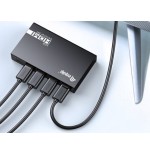 Equip switch 3x1 hdmi 2.0 4k/60hz negro