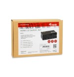 Equip switch 3x1 hdmi 2.0 4k/60hz negro