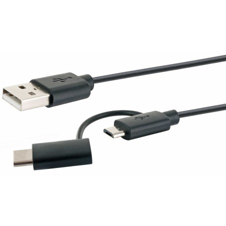 Cable multiadaptador usb 3.1 schwaiger usb 3.1 c 1m, sw