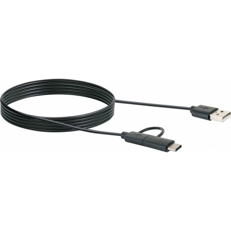Cable multiadaptador usb 3.1 schwaiger usb 3.1 c 1m, sw