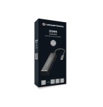 Hub 3.1 usb-c conceptronic donn08 3 puertos usb 3.0 y lector tarjetas sd / microsd