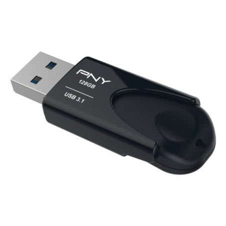 Pendrive pny 128gb attache 4 3.1 80mb/s  fd128att431kk-e