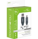 Schwaiger cable usb 3.0 a - conector usb 3.1 c, 0.50m negro
