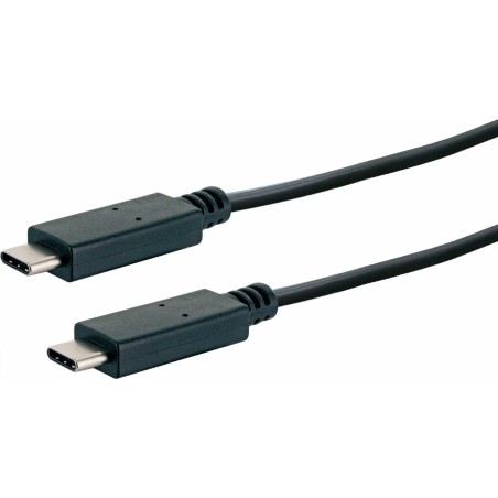 Schwaiger cable usb 3.1 tipo c  tipo c 1m, negro