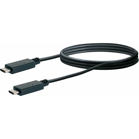 Schwaiger cable usb 3.1 tipo c  tipo c 1m, negro