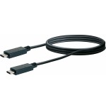 Schwaiger cable usb 3.1 tipo c  tipo c 1m, negro