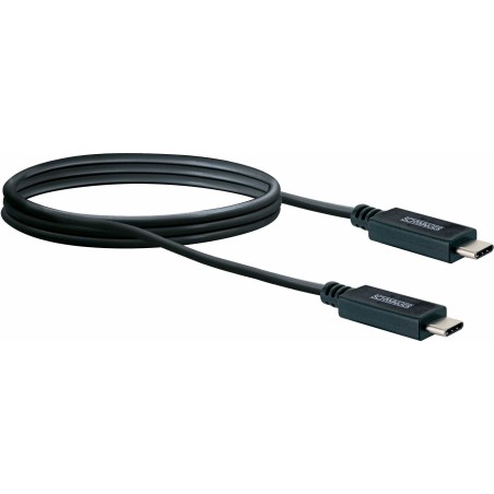 Schwaiger cable usb 3.1 tipo c  tipo c 1m, negro