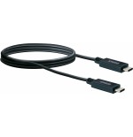 Schwaiger cable usb 3.1 tipo c  tipo c 1m, negro