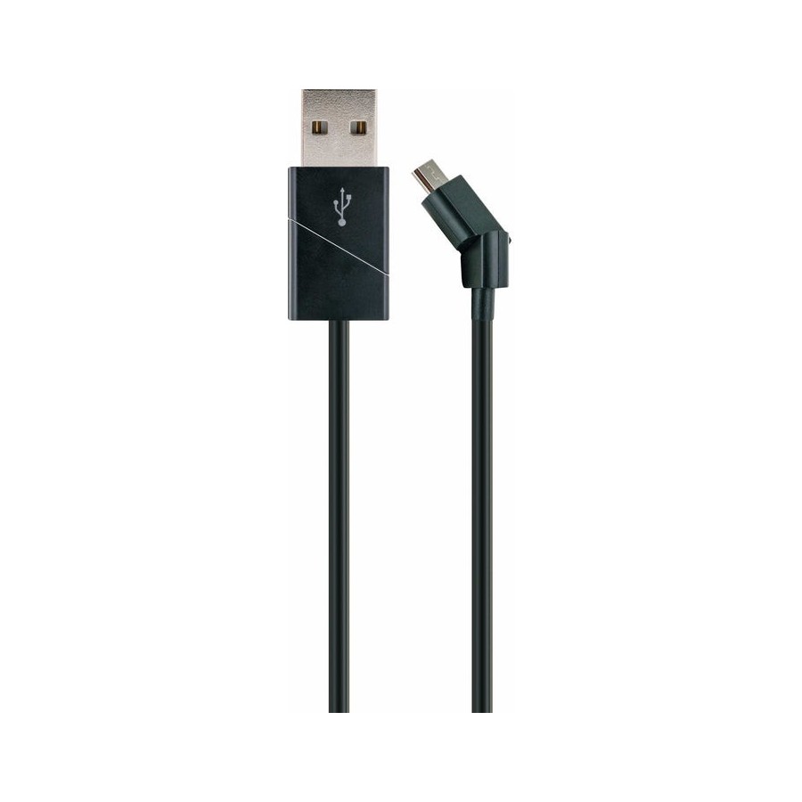 Schwaiger cable usb 2.0 - usb 2.0 micro b st., 1.2m, negro