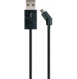 Schwaiger cable usb 2.0 - usb 2.0 micro b st., 1.2m, negro
