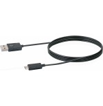 Schwaiger cable usb 2.0 - usb 2.0 micro b st., 1.2m, negro