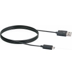 Schwaiger cable usb 2.0 - usb 2.0 micro b st., 1.2m, negro