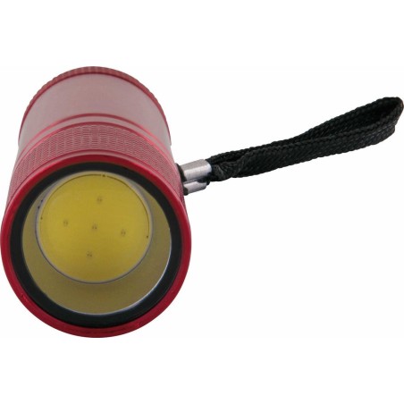 Mini linterna schwaiger cob, 90 lúmenes, roja